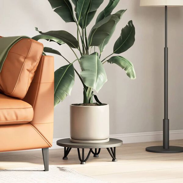 vidaXL Nohy do vlasov pre konferenčný stolík 4 ks, čierne 10 cm, masívna oceľ