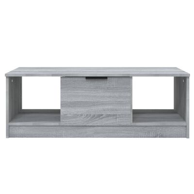 vidaXL Konferenčný stolík sivý dub sonoma 102x50x36cm kompozitné drevo