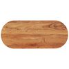 vidaXL Stolov&aacute; doska 100x40x3,8 cm ov&aacute;lna mas&iacute;vna ak&aacute;cia