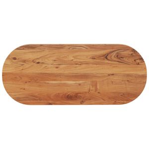 vidaXL Stolov&aacute; doska 100x40x3,8 cm ov&aacute;lna mas&iacute;vna ak&aacute;cia