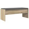 vidaXL Predsieňov&aacute; lavica s vank&uacute;&scaron;om Sonoma dub 103 x 38 x 40 cm