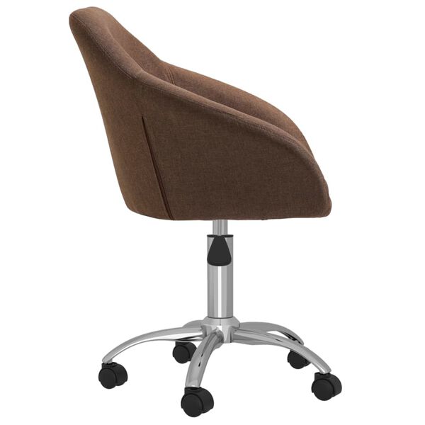 vidaXL Otočn&eacute; jed&aacute;lensk&eacute; stoličky 2 ks hned&eacute; l&aacute;tkov&eacute;