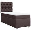 vidaXL Posteľn&yacute; r&aacute;m boxsping s matracom hned&yacute; 80x200 cm l&aacute;tka