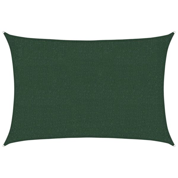 vidaXL Tieniaca plachta 160 g/m&sup2; tmavozelen&aacute; 2x3 m HDPE