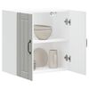 vidaXL Kuchynská nástenná skrinka Lucca, biela, kompozitné drevo