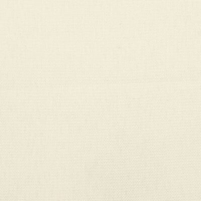 vidaXL Podložka na kreslo na terasu, krémová (75+105)x50x3 cm