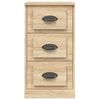 vidaXL Komoda dub sonoma 36x35,5x67,5 cm kompozitn&eacute; drevo