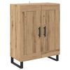 vidaXL Highboard 2 pcs Remeseln&yacute; dub 69,5 x 34 x 180 cm