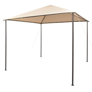 vidaXL Alt&aacute;nok/pr&iacute;stre&scaron;ok/stan/baldach&yacute;n 3x3 m, oceľ, b&eacute;žov&yacute;