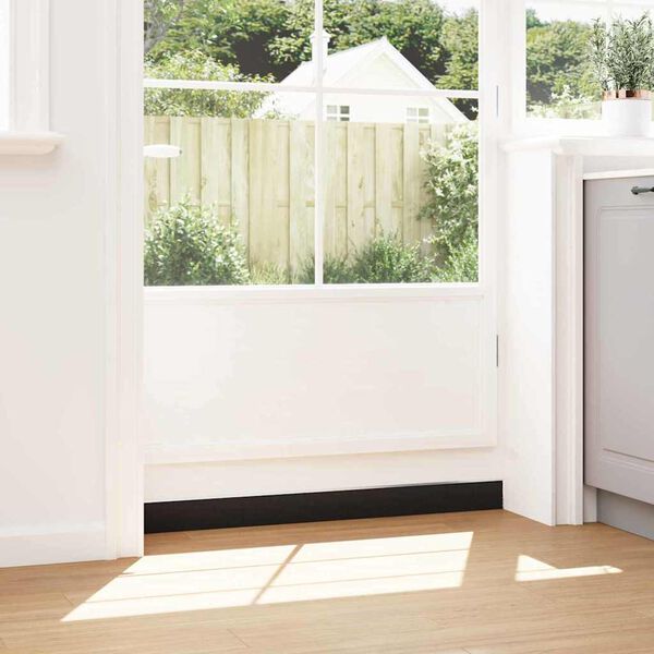 vidaXL Kefkov&eacute; tesnenia na dvere s mont&aacute;žou na skrutky 2 pcs 100 cm