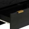 vidaXL Komoda čierna 60x33x75 cm kompozitn&eacute; drevo