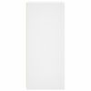vidaXL Komoda biela 30x41x93 cm kompozitné drevo