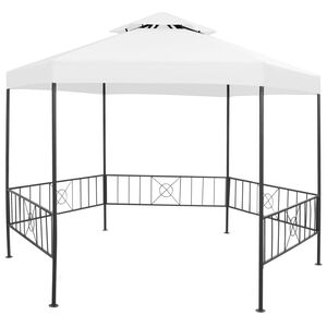 vidaXL Z&aacute;hradn&yacute; alt&aacute;nok 323x275x265 cm, biely 180 g/m&sup2;