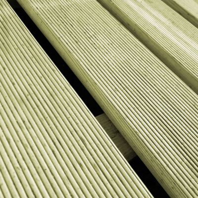 vidaXL Podlahové dlaždice 18 ks, 50x50 cm, drevo, zelené