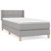 vidaXL Posteľn&yacute; r&aacute;m boxsping s matracom bledosiv&yacute; 80x200 cm l&aacute;tka