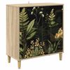 vidaXL Serv&iacute;rovacia skriňa RHENEN Sonoma 69 x 33 x 75 cm