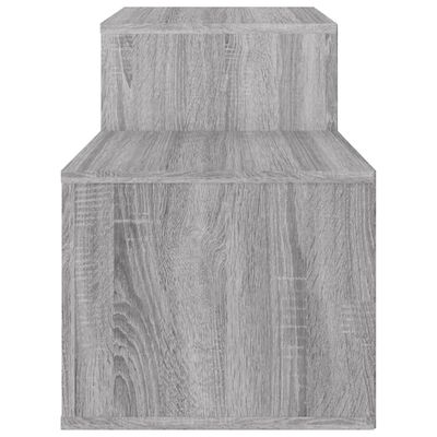 vidaXL Botník sivý dub sonoma 150x35x45 cm spracované drevo