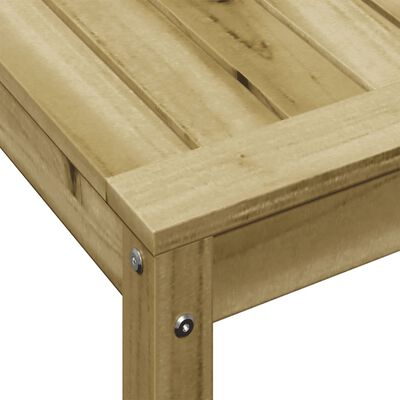 vidaXL Stôl na presádzanie s policou 108x50x75 cm impreg. borovica