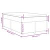 vidaXL Boxspring posteľ s matracom bledosiv&aacute; 140x200 cm l&aacute;tka