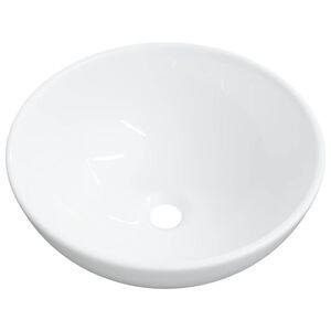 vidaXL Um&yacute;vadlo biele 28x28x10 cm keramick&eacute;