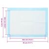 vidaXL Tréningová podložka pre domácich miláčikov 50 pcs 45 x 33 cm