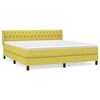 vidaXL Boxspring posteľ s matracom zelen&aacute; 180x200 cm l&aacute;tka