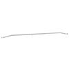 vidaXL Nosn&iacute;k plachty na pr&iacute;vesy Strieborn&aacute; 136-218 cm