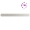 vidaXL Obruby tr&aacute;vnika 50 ks 10x103 cm Nerez
