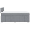 vidaXL Boxspring posteľ s matracom bledosiv&aacute; 120x190 cm l&aacute;tka