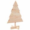 vidaXL Dreven&yacute; vianočn&yacute; stromček na dekor&aacute;ciu 70 cm dreven&yacute; mas&iacute;v