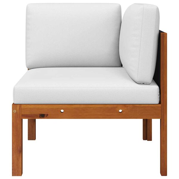 vidaXL Z&aacute;hradn&eacute; rohov&eacute; pohovky 2 ks s vank&uacute;&scaron;mi, ak&aacute;cia a lano