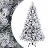vidaXL Umel&yacute; Skl&aacute;pac&iacute; Vianočn&yacute; Stromček 180 cm PVC a kov