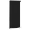 vidaXL Vonkaj&scaron;ia zatemňovacia roleta 100x230 cm čierna