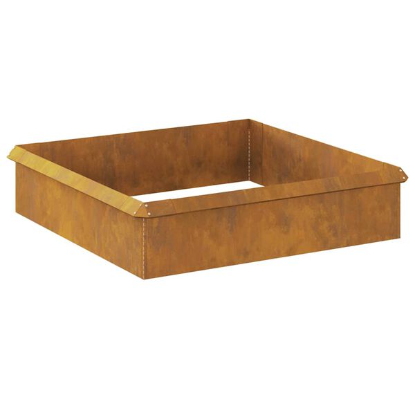 vidaXL Slimákové zábrany 8 pcs Hrdzavý