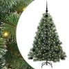 vidaXL Umel&yacute; vianočn&yacute; stromček Zelen&aacute; 120 cm PE a PVC