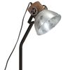 vidaXL Stolová lampa 25 W starožitná strieborná 18x18x60 cm E27