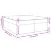 vidaXL Boxspring posteľ s matracom modr&aacute; 200x200 cm l&aacute;tka