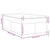 vidaXL Boxspring posteľ s matracom modr&aacute; 100x200 cm l&aacute;tka