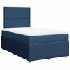 vidaXL Boxspring posteľ s matracom modr&aacute; 120x200 cm l&aacute;tka