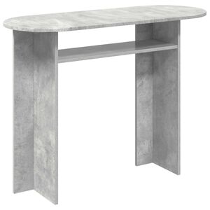 vidaXL Konzolov&yacute; st&ocirc;l s &uacute;ložiskom Bet&oacute;novo siv&aacute; 100 x 39,5 x 75 cm