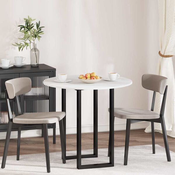 vidaXL Vrchn&aacute; doska Biela 80 x 80 x 1,5 cm Kompozitn&eacute; drevo