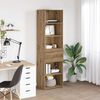 vidaXL Highboard Remeseln&yacute; dub 50 x 42,5 x 185 cm Kompozitn&eacute; drevo