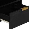 vidaXL Konferenčn&yacute; stol&iacute;k, čierny 80x54x40 cm, kompozitn&eacute; drevo