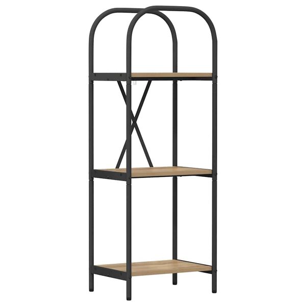 vidaXL Reg&aacute;l na knihy Remeseln&yacute; dub 40 x 30 x 109 cm Kompozitn&eacute; drevo