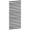 vidaXL Z&aacute;hradn&yacute; kryc&iacute; profil 20 ks 100 x 5 x 5 cm Oceľ Antracitov&aacute;