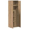 vidaXL Highboard dub artisan 60 x 35 x 180 cm Kompozitné drevo