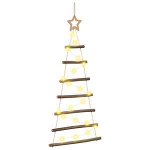 vidaXL Zavesen&yacute; vianočn&yacute; stromček 90 cm 30 LED Tepl&aacute; biela