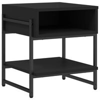 vidaXL Konferenčný stolík čierny 40x40x45 cm kompozitné drevo