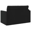 vidaXL Rozkladacia posteľ 110cm Čierna l&aacute;tka