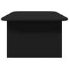 vidaXL Konferenčn&yacute; stol&iacute;k Čierna 93 x 53 x 33 cm Kompozitn&eacute; drevo